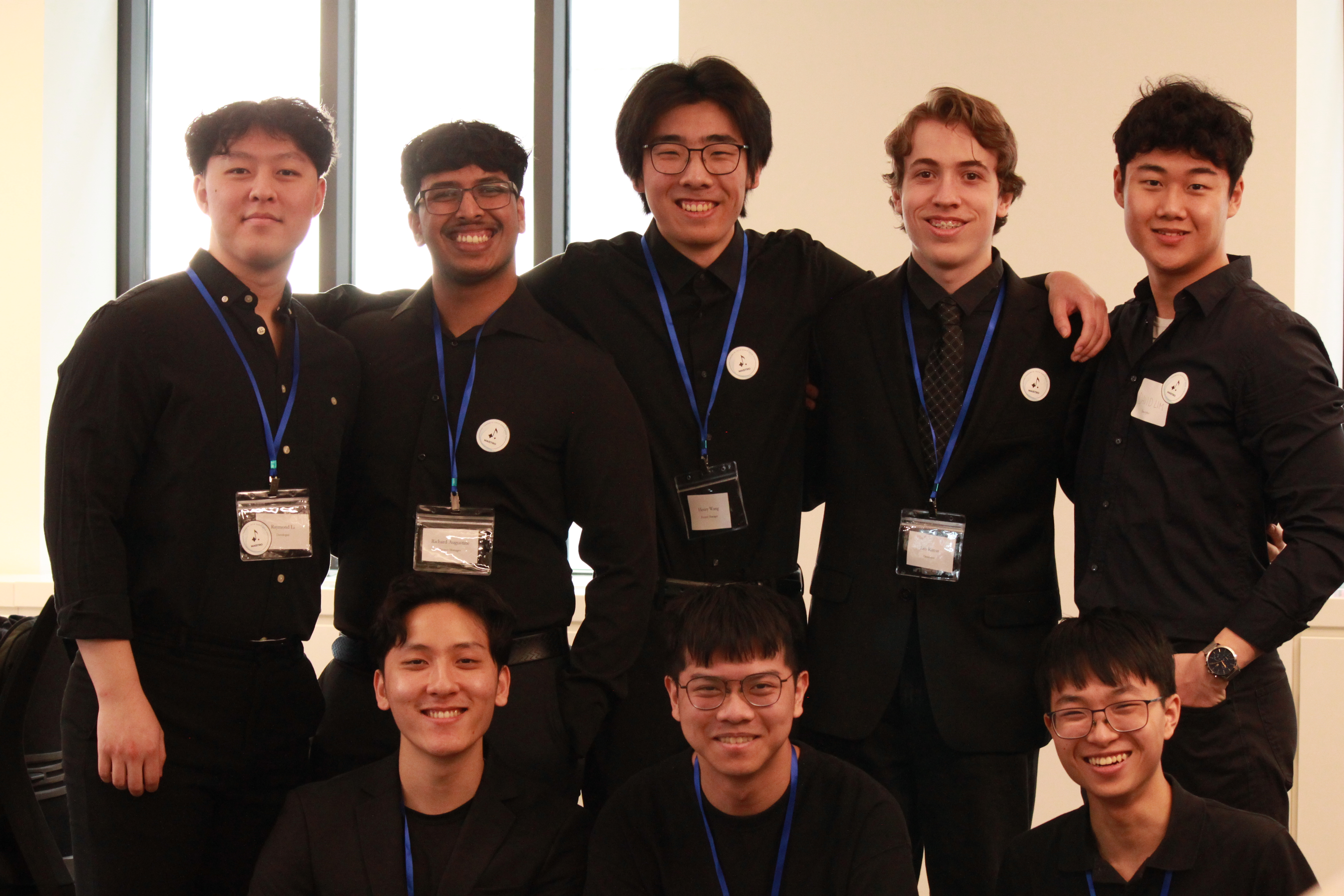 project group smiling