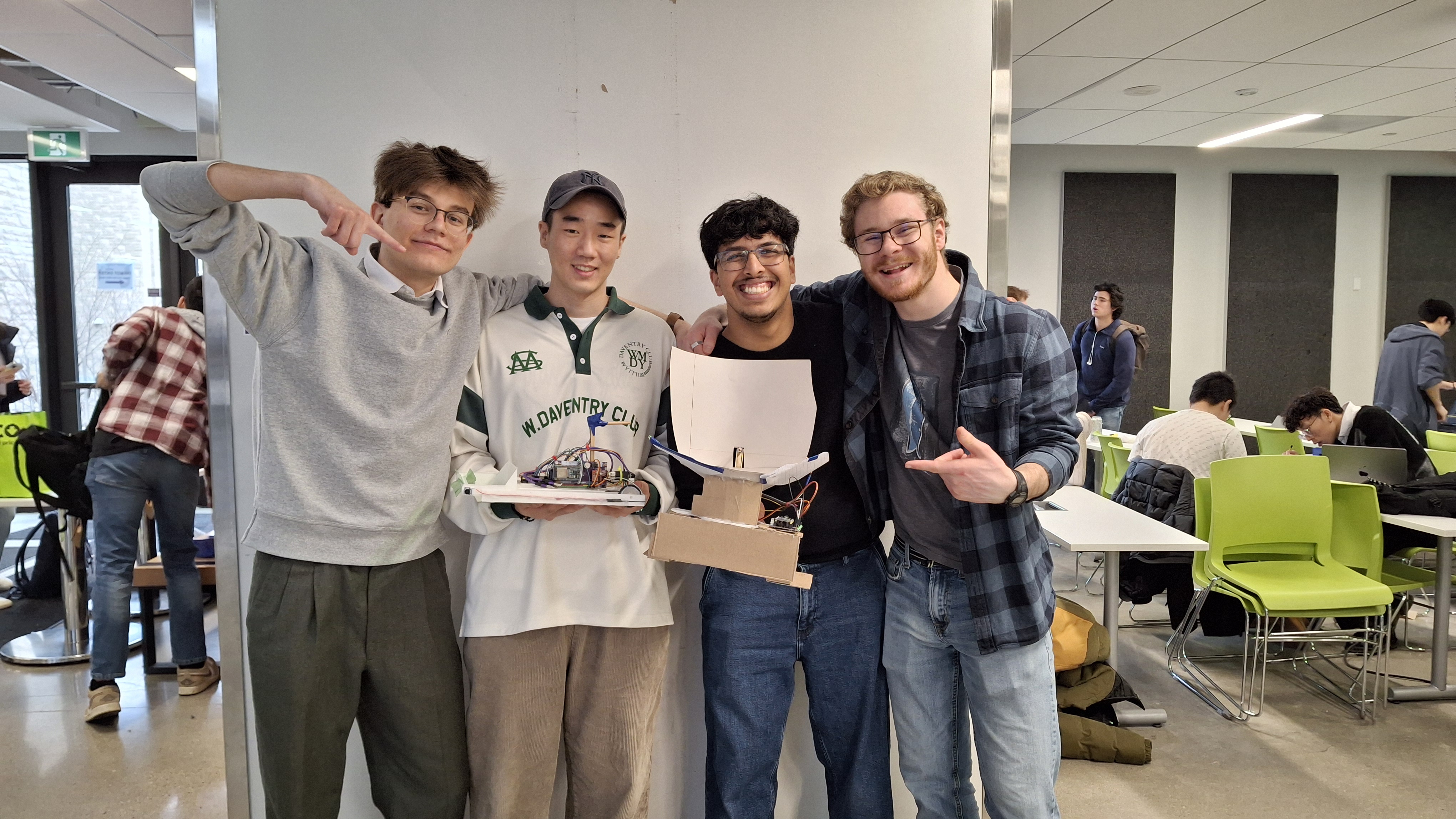 project group smiling